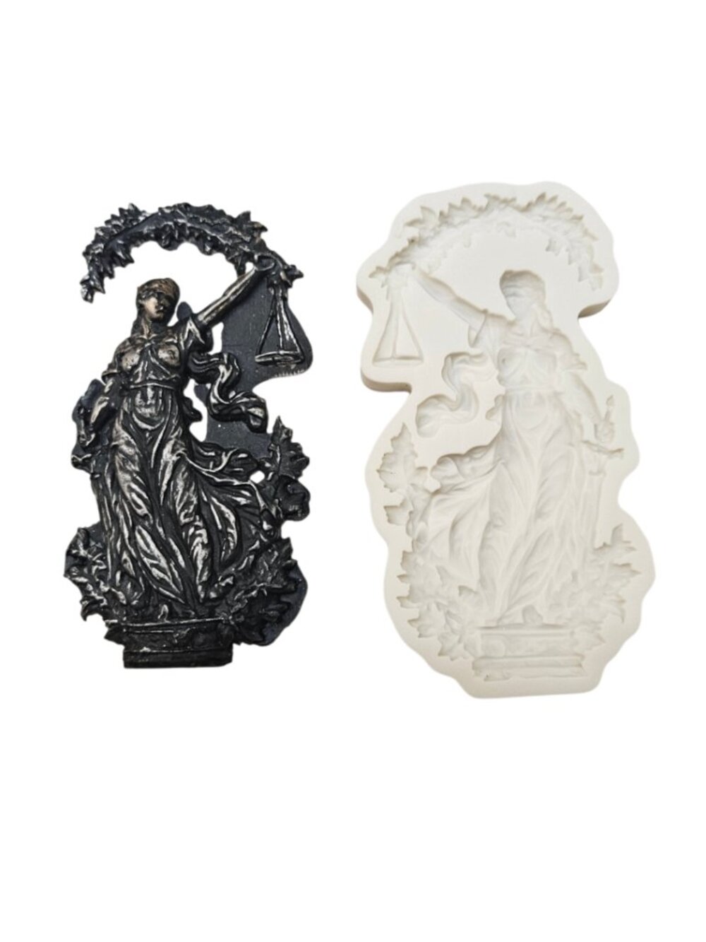 Lady Justice Silicone Mold